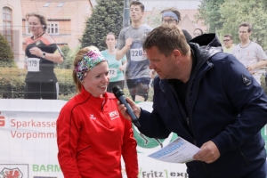 Bilder von den Siegerehrungen im Rahmen des 11. Greifswalder Citylaufs 2017
